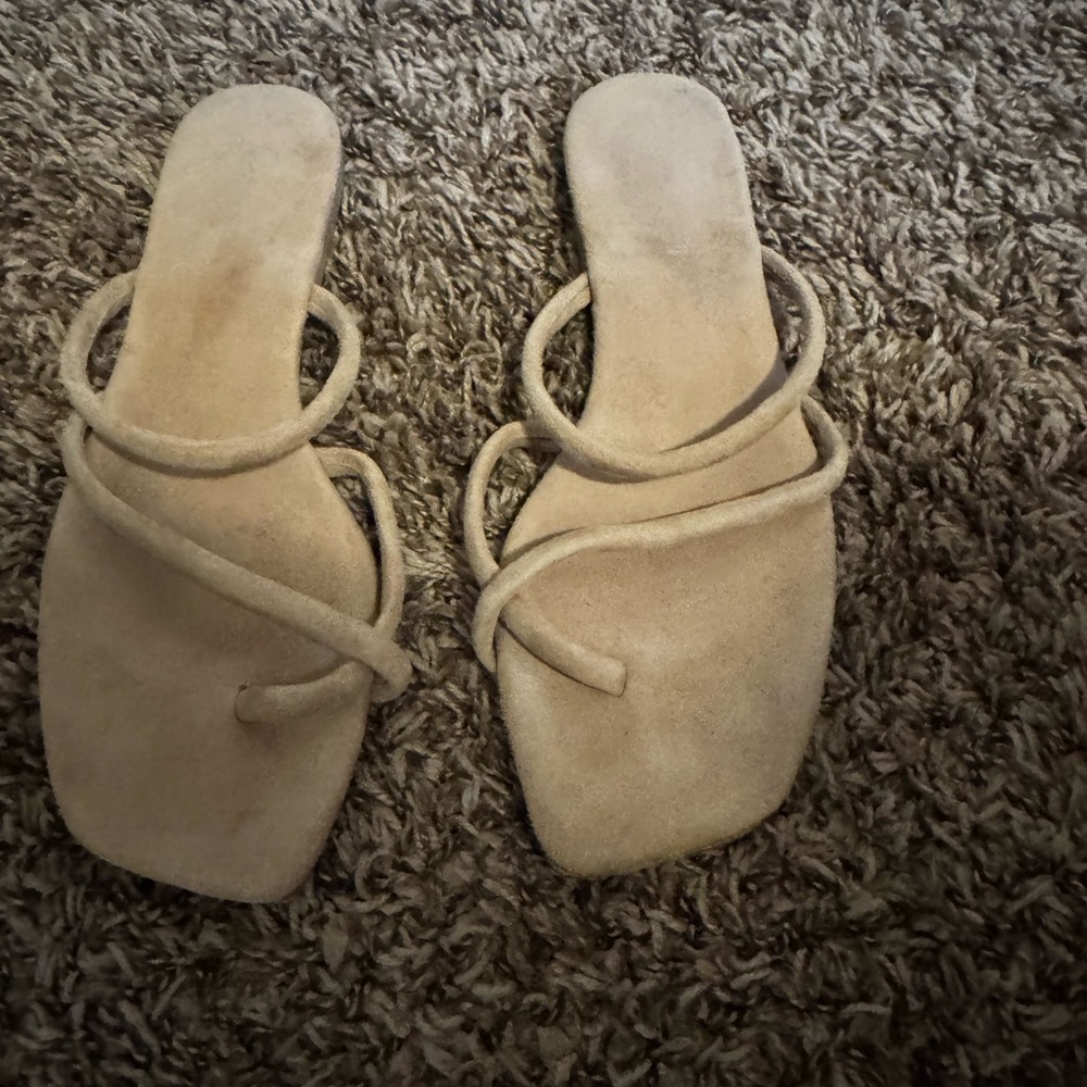 Jeffrey Campbell Tan Sandals
